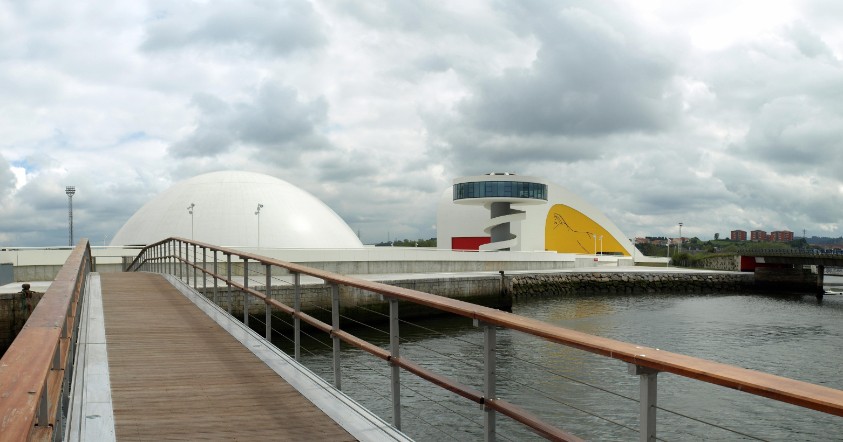 Centro Niemeyer, vista general.